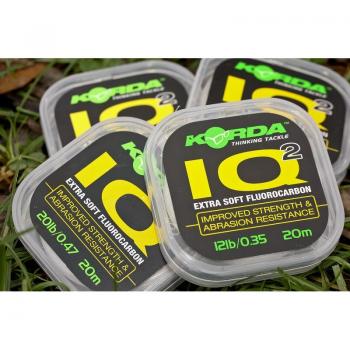 Korda IQ Extra Soft 15lb Nylon Fluorocarbon - 20m