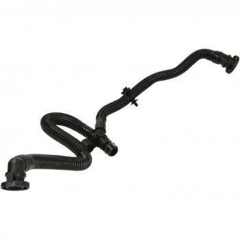 TOPRAN 117 320 Flexible Aération Housse Culasse avec Support et Gaine Protectrice AUDI Q7/A6/C6 Avant/A5/B8 Coupe
