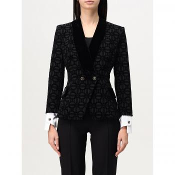 Blazer Nero Elisabetta Franchi Taglia 40