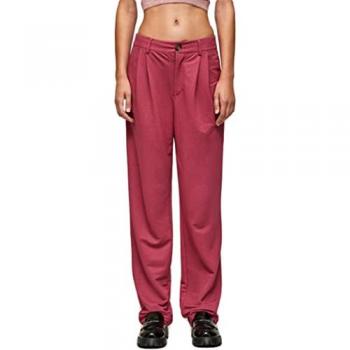 Pantaloni eleganți pentru femei Pepe Jeans Colette - roz închis
