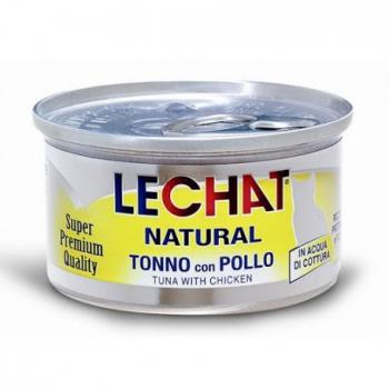 LECHAT NATUR SFILACC GATTO 80GR TON/POLL