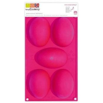 Stampini Silicone Pasqua - 3 Forme Uova