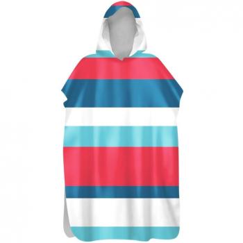Hooded Microfiber Bathrobe and Towel Duo