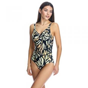 Ory Bañador Mujer Estampado Corte Pico