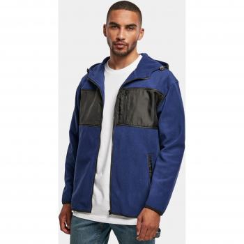 Urban Classics Giacca Fleece Micro Space Blue 2XL