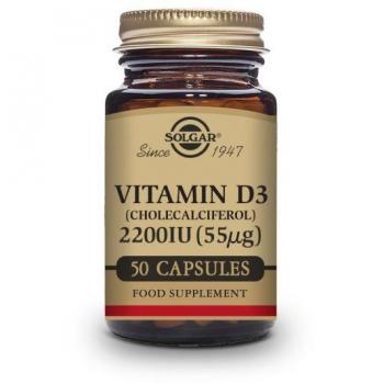 Solgar Vitamin D3 55 µg Kapslar