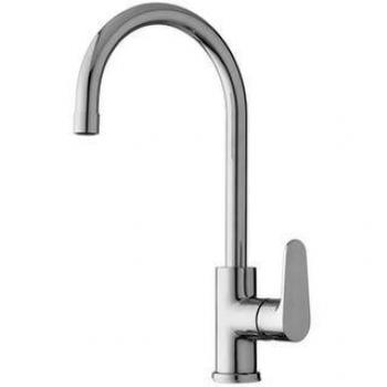 Grifo de Lavabo Cromado Alto Verde
