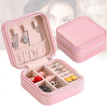 Zipper Portable Women Display Travel Case