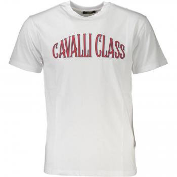 Cavalli Class Kurzarmshirt Weiß für Herren