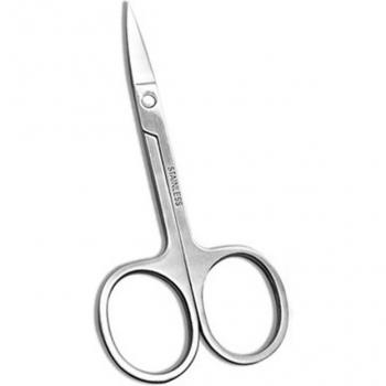 Precision Eyebrow and Nose Hair Scissors with Tweezers