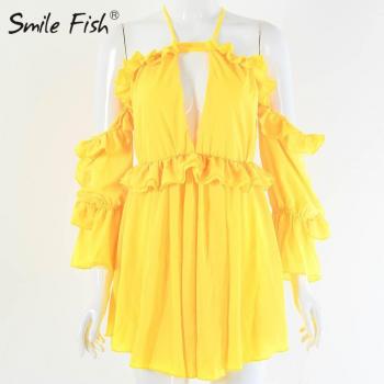 Mini Vestido Verano Boho Bandage
