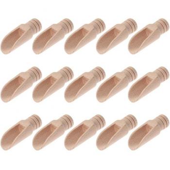 Mini Wooden Tea Spoons - 10/12/15/20 Pieces