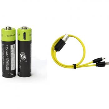 Pack de Baterías ZNTER AA 2/4 Uds Carga Rápida