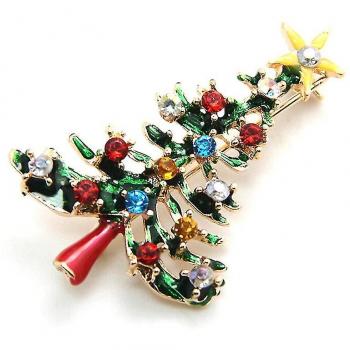 Pin's Arbre de Noël Émaillé