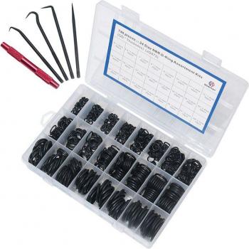 Kit Oring de Nitrilo 740/1200 Uds – Conjunto de Anillos con Gancho de Herramientas
