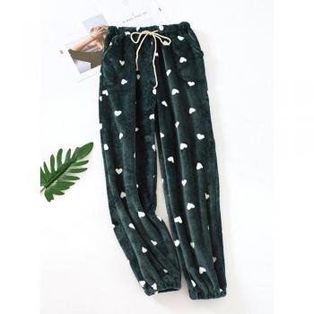 Gemütliche Flanell Schlafbundhose