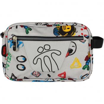 TOTTO - Estuche escolar dos compartimentos - Plastilina-9ST