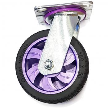150 mm Heavy Duty 6 Rubber Swivel Castor Wheel for Dolly