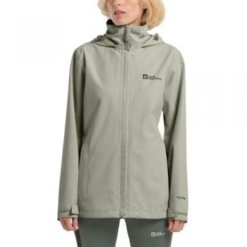 Jack Wolfskin Giacca Outdoor Trailtime 2L Verde Regular Fit Donna