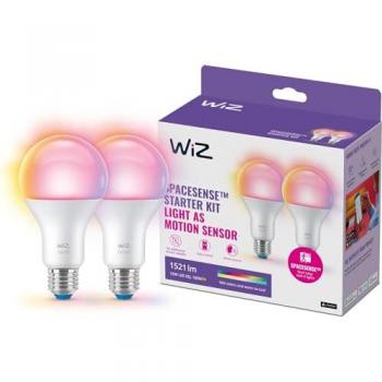 Lampadina Smart WiFi Goccia Smerigliata 100W E27, 2 Pezzi