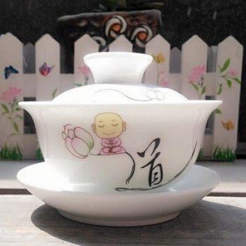 Small Capacity Ceramic Gaiwan for Kung Fu Tea