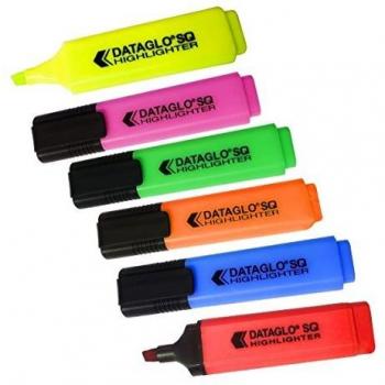 ValueX Flat Barrel Highlighter Pen Chisel Tip 1-5mm Line Assorted