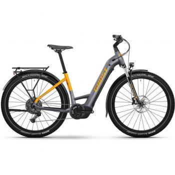 Ghost E‑Teru EQ Low Universal – Elektrofahrrad Grau-Orange M