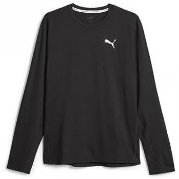 PUMA Running T-shirt Cloudspun Black Long Sleeves