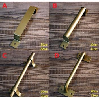 Antique Gold Country Barn Sliding Door Pull Hardware