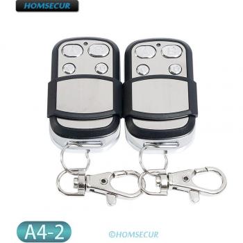 HOMSECUR A4-2 2-Pack Wireless Remote for GSM Alarm System