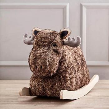 Kids Concept Plush Balancers Rocking Moose Bo, Multicolor (1)