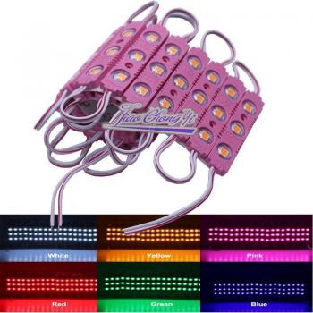 Waterproof 5054 LED Module Strip Light - 3 LEDs, DC12V, 20pcs/lot