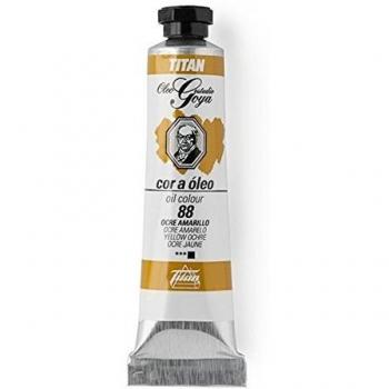 Tubo de aceite Titan Goya Nº88 Ocre Amarillo – 20 ml