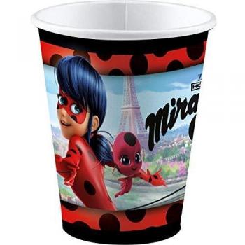Tazze Usa e Getta Miraculous Amscan 8 x 250 ml