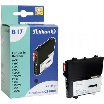 Pelikan 4107558/B17 Black Ink Cartridge - 10ml