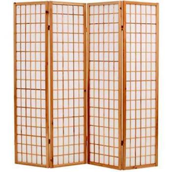 Separador de Ambientes Estilo Japonés 160x170 cm