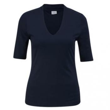 S.Oliver BLACK LABEL Elegantes T-Shirt mit Raffung