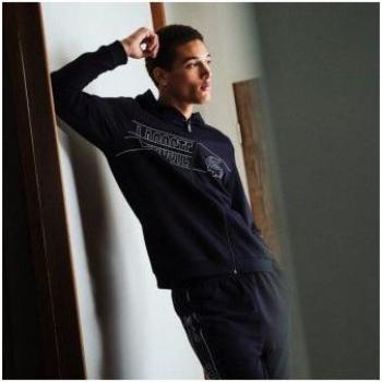 Sudadera de casa Lacoste con capucha y logotipo