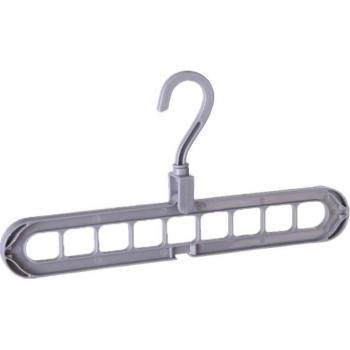 Perchas para Ropa con Multi-puerto - 4 Uds de Plástico
