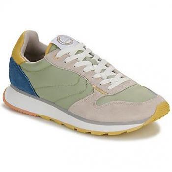 Hoff Marathon Sneakers Hombre Piel Combinada Verde