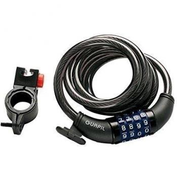 Gurpil 10mm Spiral Cable Lock