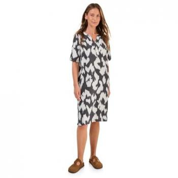 Cecil Damen Midikleid Grau