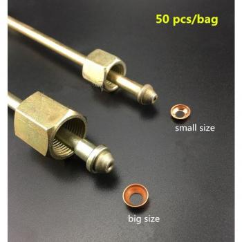 50 pcs copper pad cone gasket for high pressure oil lines