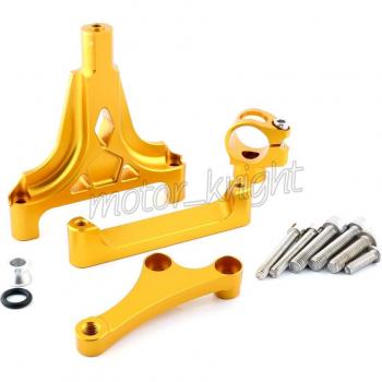 Kawasaki Z1000 Z750 Aluminum Steering Stabilizer Mount Kit (2003-2007)