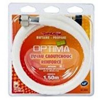 Flexible Butane/Propane 1,5m avec Raccord Mâle Schrader et Embout Visser 20/150