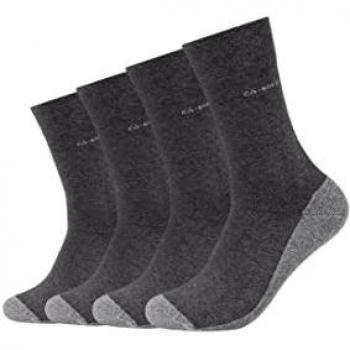Camano Socken mit elastischem Abschluss, Größe 43-46 - Herren - Anthrazit - 43-46