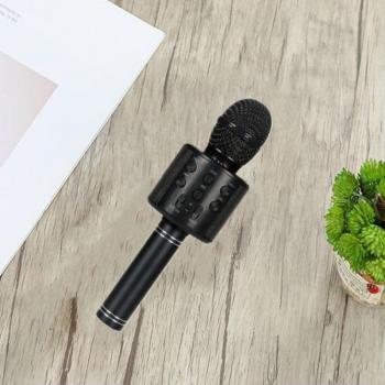 WS858L Microphone Wireless Bluetooth con LED K Song
