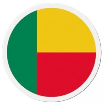 Benin Round Magnet Set - 7 cm - 50 Count - Colorful - Mixed Use