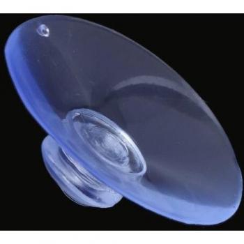 100Pcs Clear 35mm Suction Cup Pads for Wall Mounting