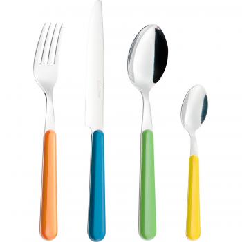 Berger Happy Camper 16-Piece Colourful Cutlery Set